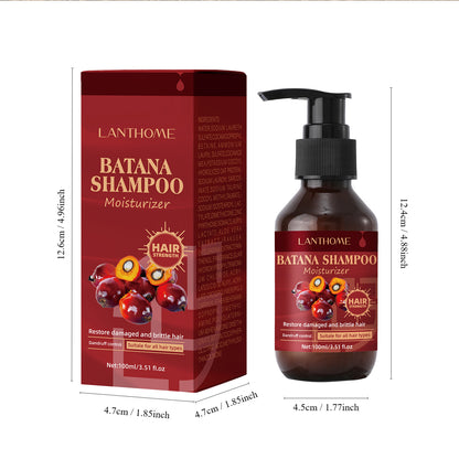 Batana Shampoo Moisturizer for Hair Growth, Split Ends Prevention, and Enhanced Texture, 100ml – All Hair Types, Contains Natural Ojon Oil