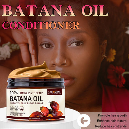 Batana Oil Hair Conditioner - Promotes Growth, Nourishes Scalp, Enhances Texture & Reduces Split Ends - 120ml