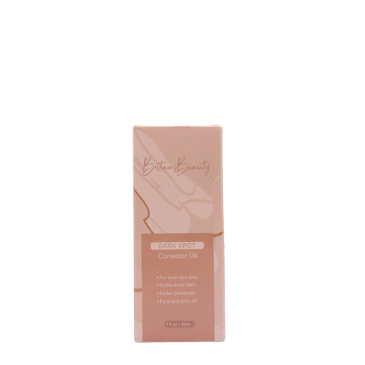 Britain's Beauty Dark Spot Corrector Oil – Fade Acne Marks & Blemishes, Even Skin Tone, Natural Hydration for Face & Body – 1 oz / 30ml