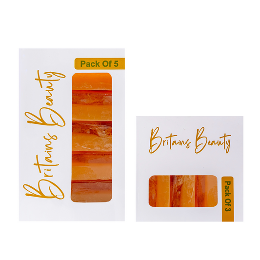 Britains Beauty Handmade Kojic Acid Soap - Natural Skin Brightening with Kojic Acid, Gentle Exfoliating Properties, Moisturizing Olive Oil, Pack of 3 & 5 (100g each)