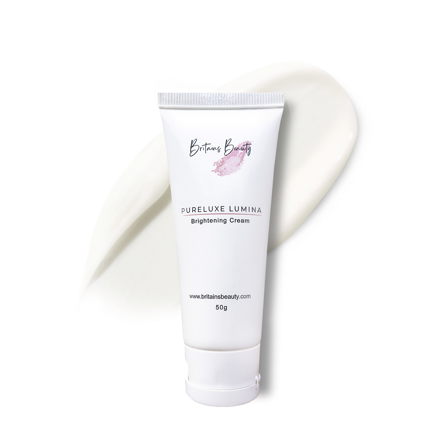 Britains Beauty Pureluxe Lumina Brightening Cream - Advanced Skin Tone Corrector, 50g | Hydrating, Paraben-Free, and Cruelty-Free
