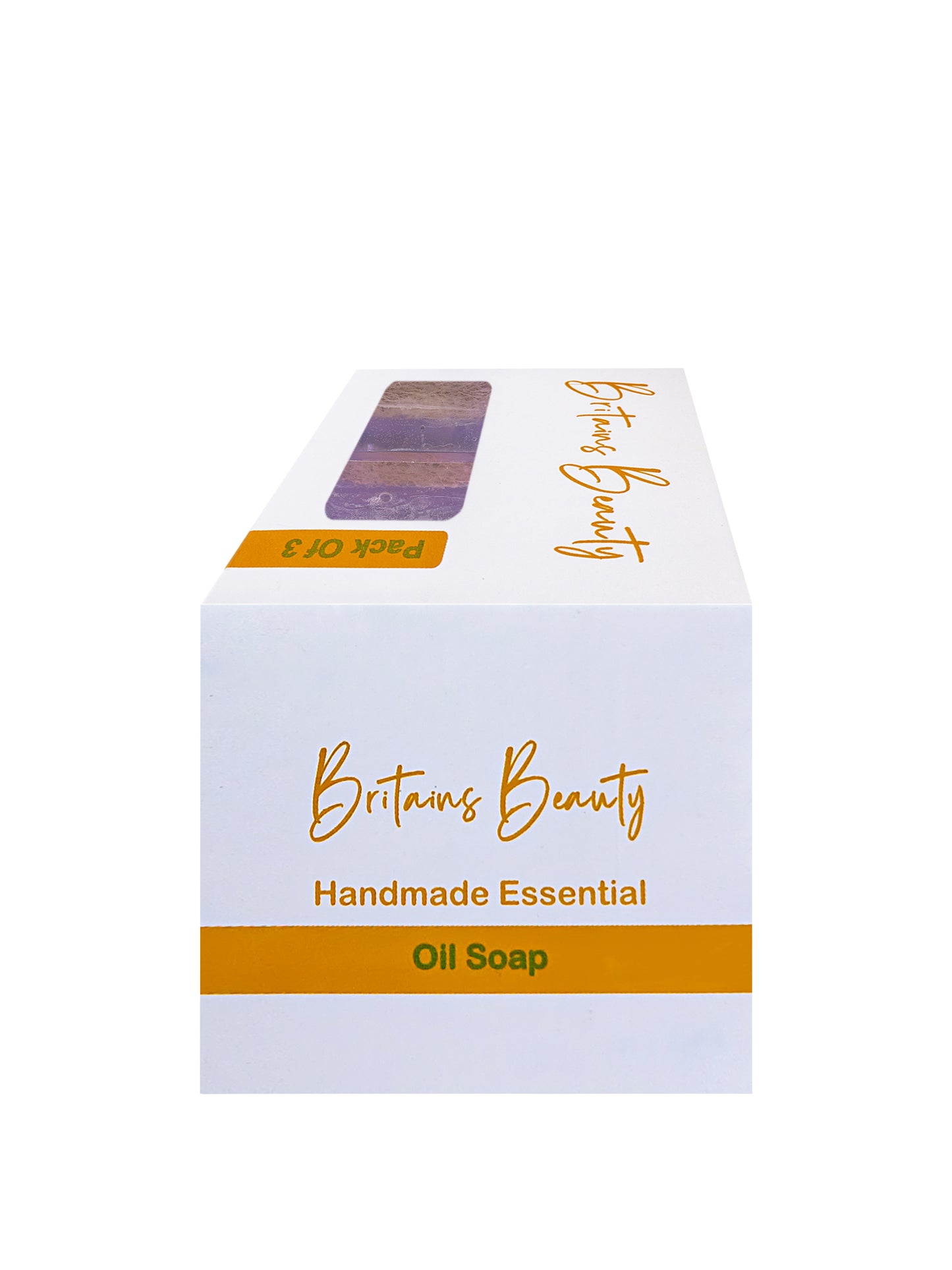Britains Beauty Lavender Soap Pack of 3 & Pack of 5 – Handmade Essential Oil Soap, All-Natural, Gentle Cleanser for Sensitive Skin, Relaxing Lavender Aroma, 100g Bar