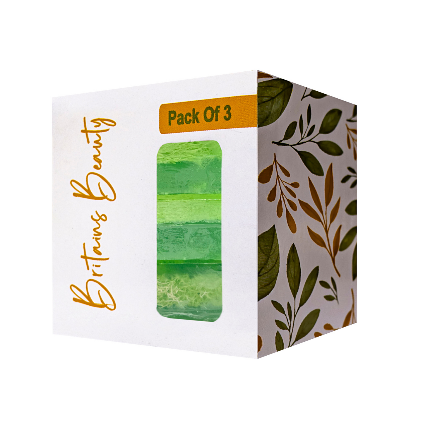 Britains Beauty Handmade Tea Tree Oil Soap, 100g - Pack of 3 & Pack of 5, Natural Skin Care, Vegan & Eco-Friendly Soap for Cleansing and Rejuvenation, Suitable for All Skin Types