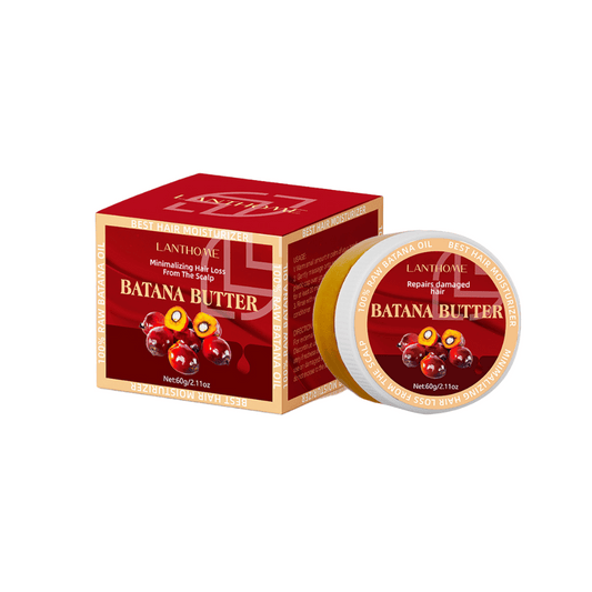 Batana Butter Hair Treatment – Intensive Moisturiser for Repair and Growth, Minimises Hair Loss, Repairs Split Ends – 6.11oz
