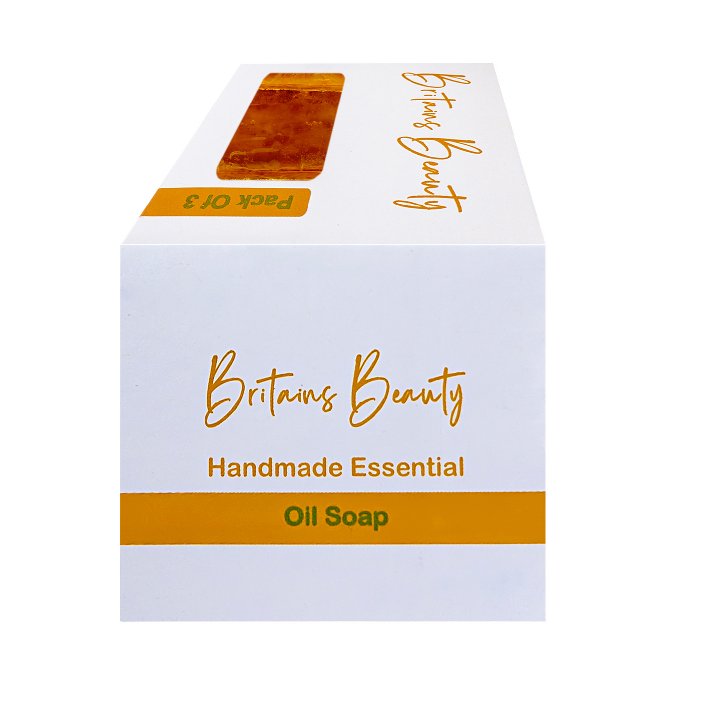 Britains Beauty Homemade Honey Soap Bundle - Natural Moisturizing Cleansing Bars, Pack of 3 & Pack of 5, Each Bar 100g