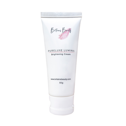 Britains Beauty Pureluxe Lumina Brightening Cream - Advanced Skin Tone Corrector, 50g | Hydrating, Paraben-Free, and Cruelty-Free