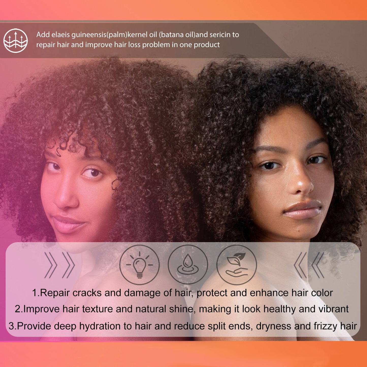 Batana Oil Hair Conditioner - Promotes Growth, Nourishes Scalp, Enhances Texture & Reduces Split Ends - 120ml