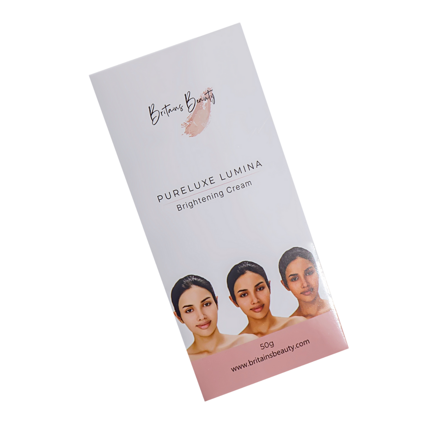 Britains Beauty Pureluxe Lumina Brightening Cream - Advanced Skin Tone Corrector, 50g | Hydrating, Paraben-Free, and Cruelty-Free