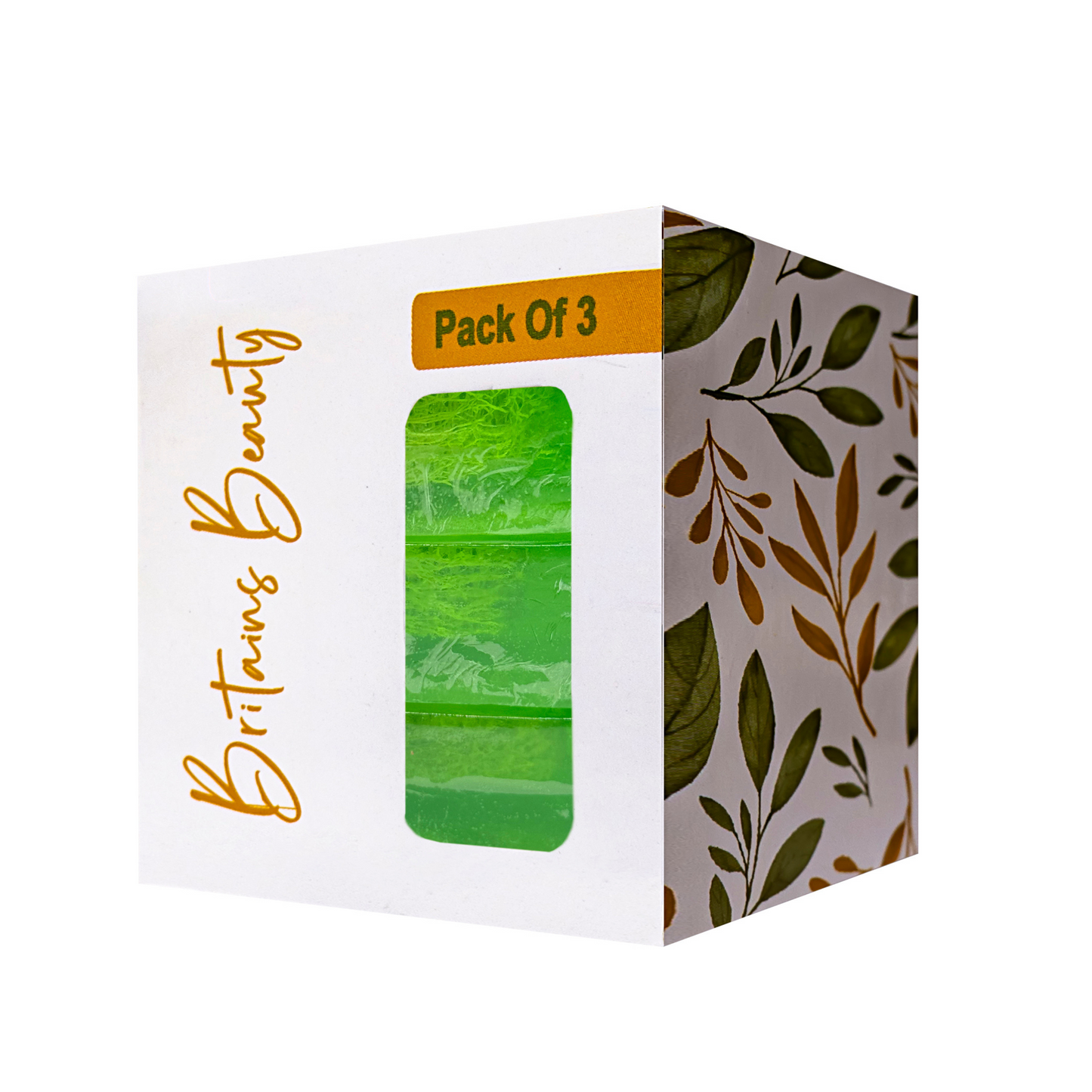 Britains Beauty Handmade Aloe Vera Essential Oil Soap - Multipack Options (Pack of 3 & 5), 100g Bars - Hydrating, Natural Skincare, Perfect for Sensitive Skin