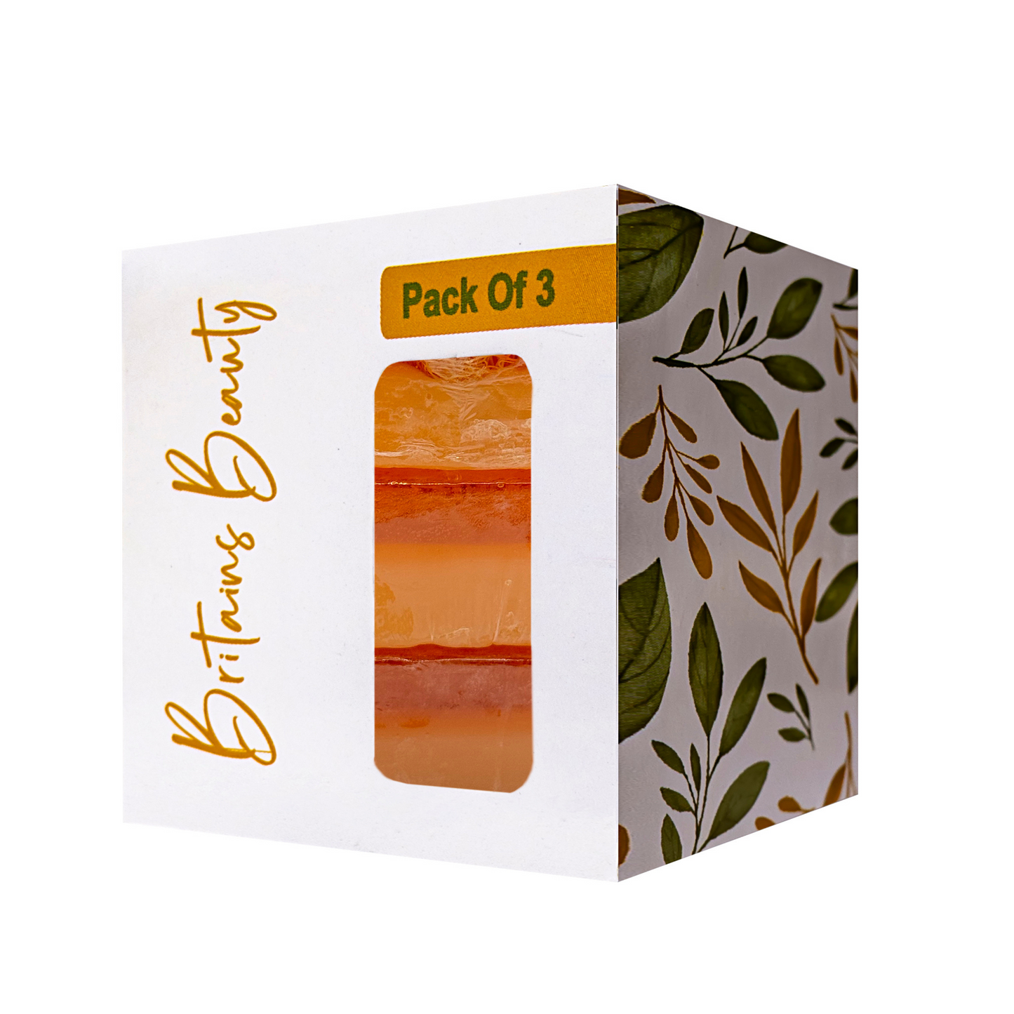Britains Beauty Handmade Kojic Acid Soap - Natural Skin Brightening with Kojic Acid, Gentle Exfoliating Properties, Moisturizing Olive Oil, Pack of 3 & 5 (100g each)