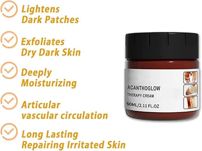 Dark Knees and Elbows Strong Whitening Cream - Powerful Skin Lightening, Moisturizing Formula for Dark Patches, Knuckles, and Elbows - Gentle, Effective Whitening Cream - 120g