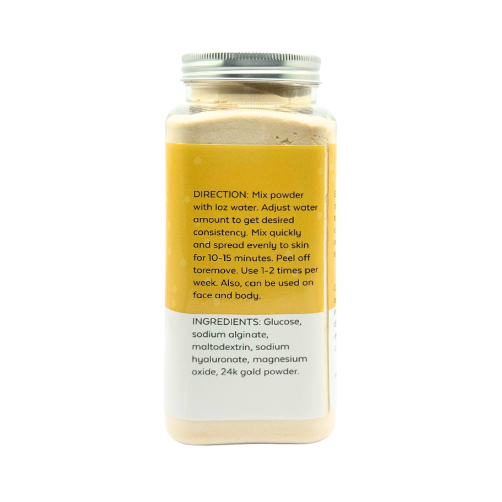 Britains Beauty 24K Gold Repair Crystal Jelly Mask - Organic Soothe & Repair, Hydrating, Anti-Aging, Exfoliating, Revitalizing - 650g