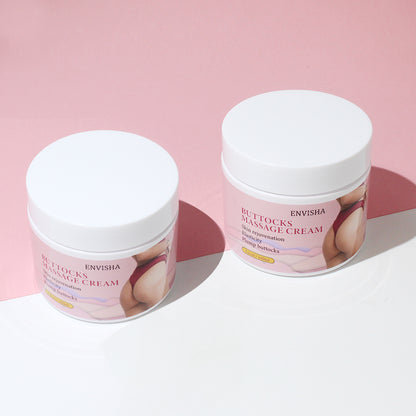 Buttocks Massage Cream – Promotes Skin Elasticity, Rejuvenation and Plumping – 5.4oz/160ml – Herbal Ingredients for Safe, Natural Enhancement