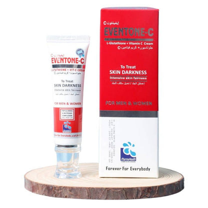 Eventone-C Skin Whitening Cream by Britain's Beauty | L-Glutathione & Vitamin C Cream for Intensive Fairness Treatment | For Men & Women | 50ml