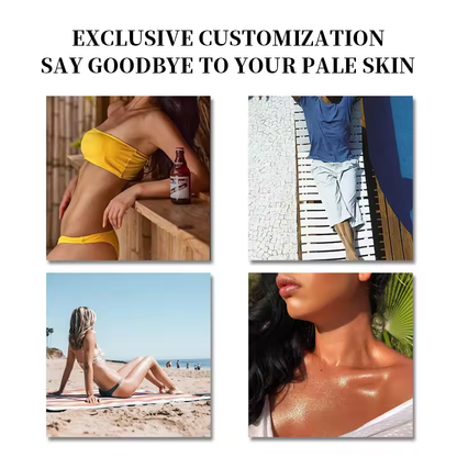Self Tanning Lotion - Achieve a Natural, Streak-Free Tan at Home - Moisturizes and Brightens Skin - 100g
