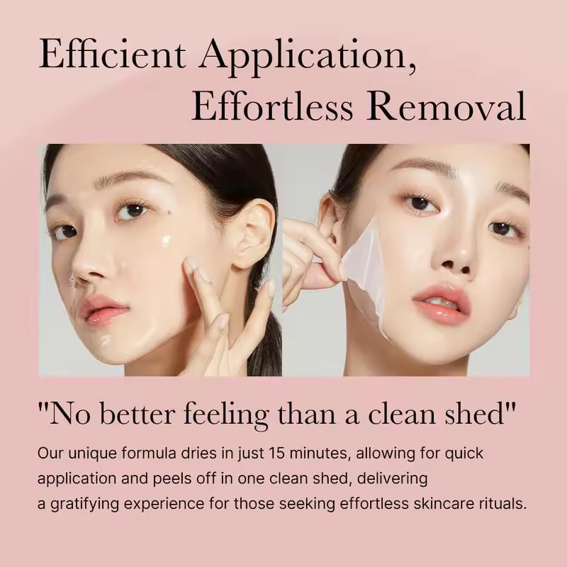 Collagen Night Wrapping Mask - Peel-Off Facial Treatment for Enhanced Skin Firmness and Hydration - 75ml
