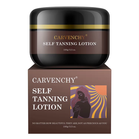 Self Tanning Lotion - Achieve a Natural, Streak-Free Tan at Home - Moisturizes and Brightens Skin - 100g