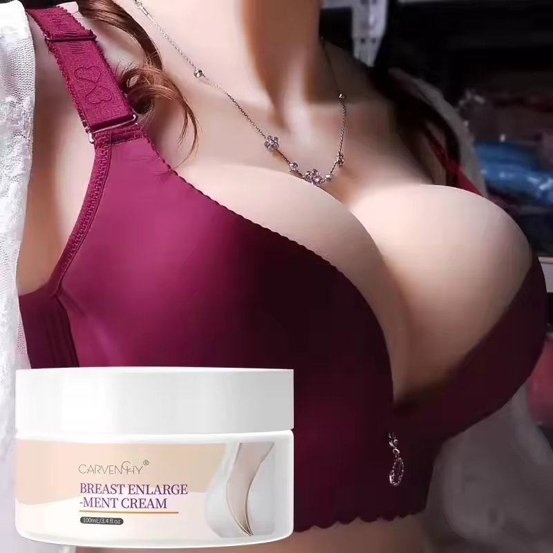 Breast Enhancement Cream - Natural Breast Enlargement and Firming Cream with Sausage Tree Fruit Extract, Pueraria Lobata Root Extract, and African Chandelier Tree Fruit Extract - 50ml for Smooth, Fuller, and Firmer Breasts