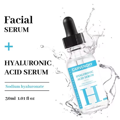 Hyaluronic Acid Serum for Deep Hydration and Anti-Aging, For All Skin Types, 30ml (1.01 fl oz)