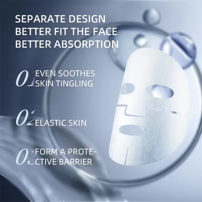 Carvenchy Bio-Collagen Real Deep Mask - Hydrating Facial Treatment for Radiant Skin, Enhanced Elasticity & Soothing Effect