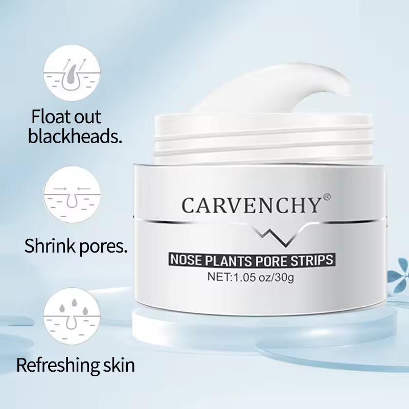 Nose Plants Pore Strips - Deep Cleansing Blackhead Removal, Pore Shrinking & Skin Refreshing - 30g