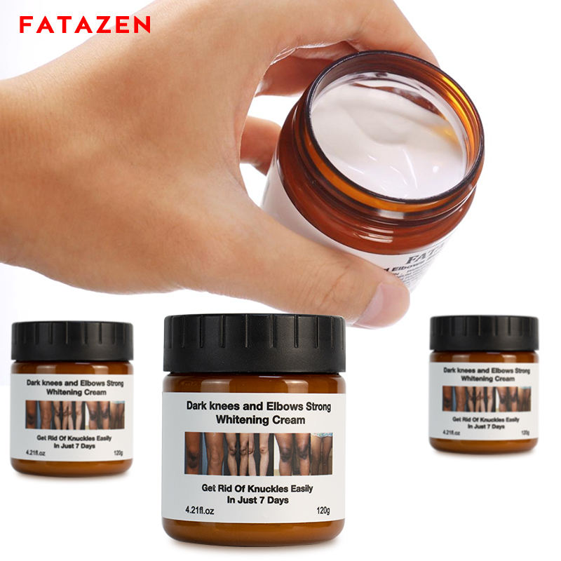 Dark Knees and Elbows Strong Whitening Cream - Powerful Skin Lightening, Moisturizing Formula for Dark Patches, Knuckles, and Elbows - Gentle, Effective Whitening Cream - 120g