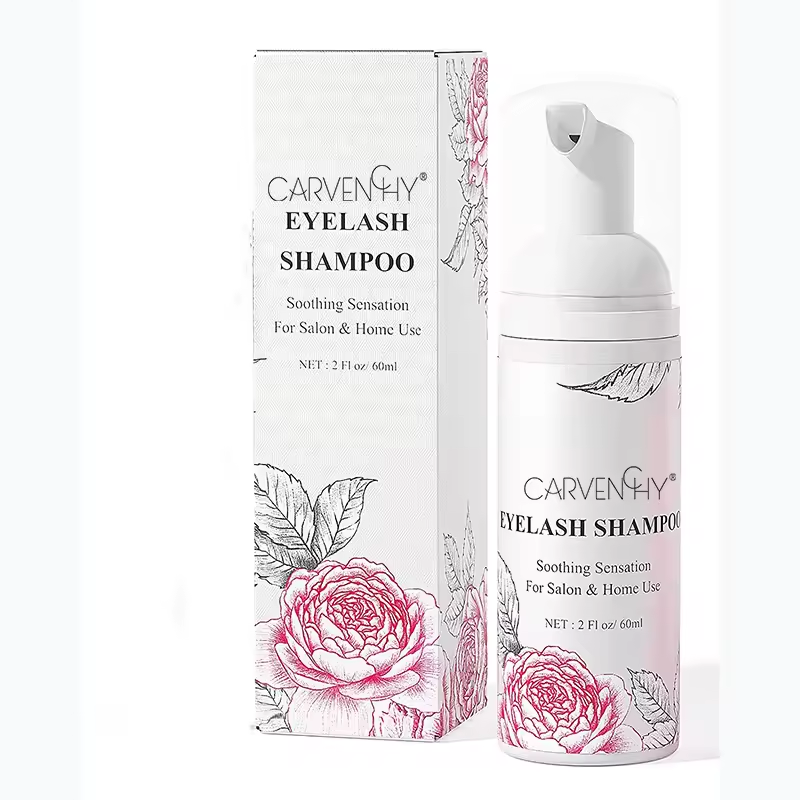 Eyelash Shampoo for Extensions and Natural Lashes - Salon & Home Use - 2 Fl oz
