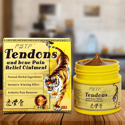 Britains Beauty Tendons and Bone Pain Relief Ointment - Natural Herbal Ingredients, Intensive & Lasting Effect, Arthritis Pain Remover, 20g - Relieves Neck, Shoulder, Waist, Leg Discomfort