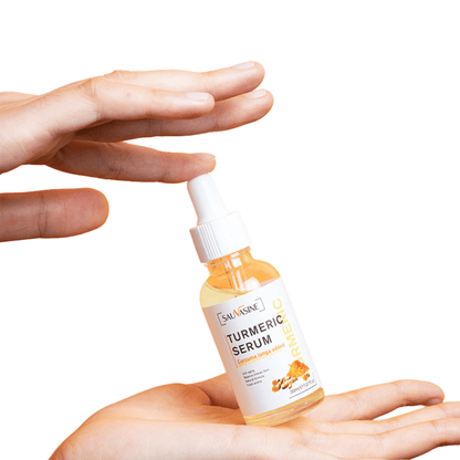 Britains Beauty Turmeric Serum for Anti-Aging and Skin Repair - Natural Formula with Curcuma Longa, Moisturizes, Reduces Fine Lines, Balances Uneven Skin Tone, Fresh Aroma - 30ml