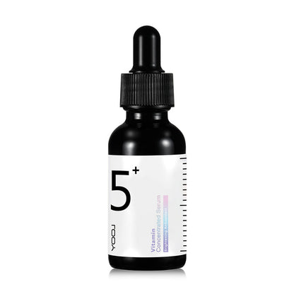 5+ Vitamin Concentrated Serum - Skin Brightening and Antioxidant Formula, 30ml (1 oz)