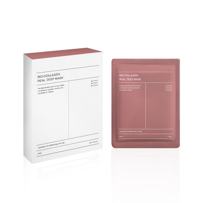 Bio-Collagen Real Deep Mask - Hydrating and Firming Hydrogel Face Mask - 34 ml