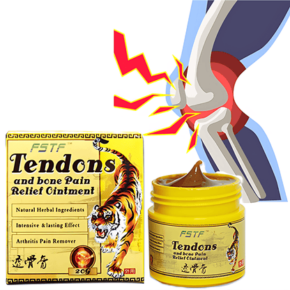 Britains Beauty Tendons and Bone Pain Relief Ointment - Natural Herbal Ingredients, Intensive & Lasting Effect, Arthritis Pain Remover, 20g - Relieves Neck, Shoulder, Waist, Leg Discomfort