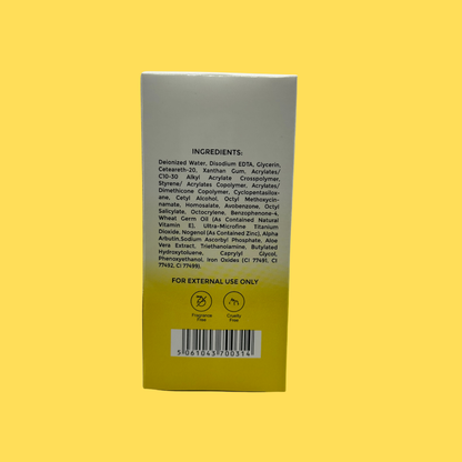 Britains Beauty Sunguard Supreme SPF 60 Sunscreen, Broad Spectrum UVA/UVB Protection, Lightweight Formula for Sensitive Skin - 50g