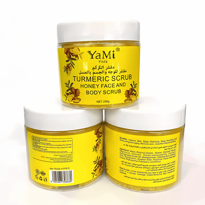 Brightening Bikini Scrub - Turmeric & Kojic Acid, Whitening and Brightening for Private Parts, Dark Spots Removal, 150g, Strong Whitening, Smooth Skin