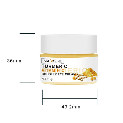 Britains Beauty Turmeric Vitamin C Booster Eye Cream – Anti-Aging, Dark Circles, Puffiness, Fine Lines, Hydrating & Brightening Eye Treatment – 15g
