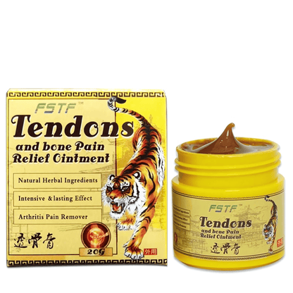 Britains Beauty Tendons and Bone Pain Relief Ointment - Natural Herbal Ingredients, Intensive & Lasting Effect, Arthritis Pain Remover, 20g - Relieves Neck, Shoulder, Waist, Leg Discomfort