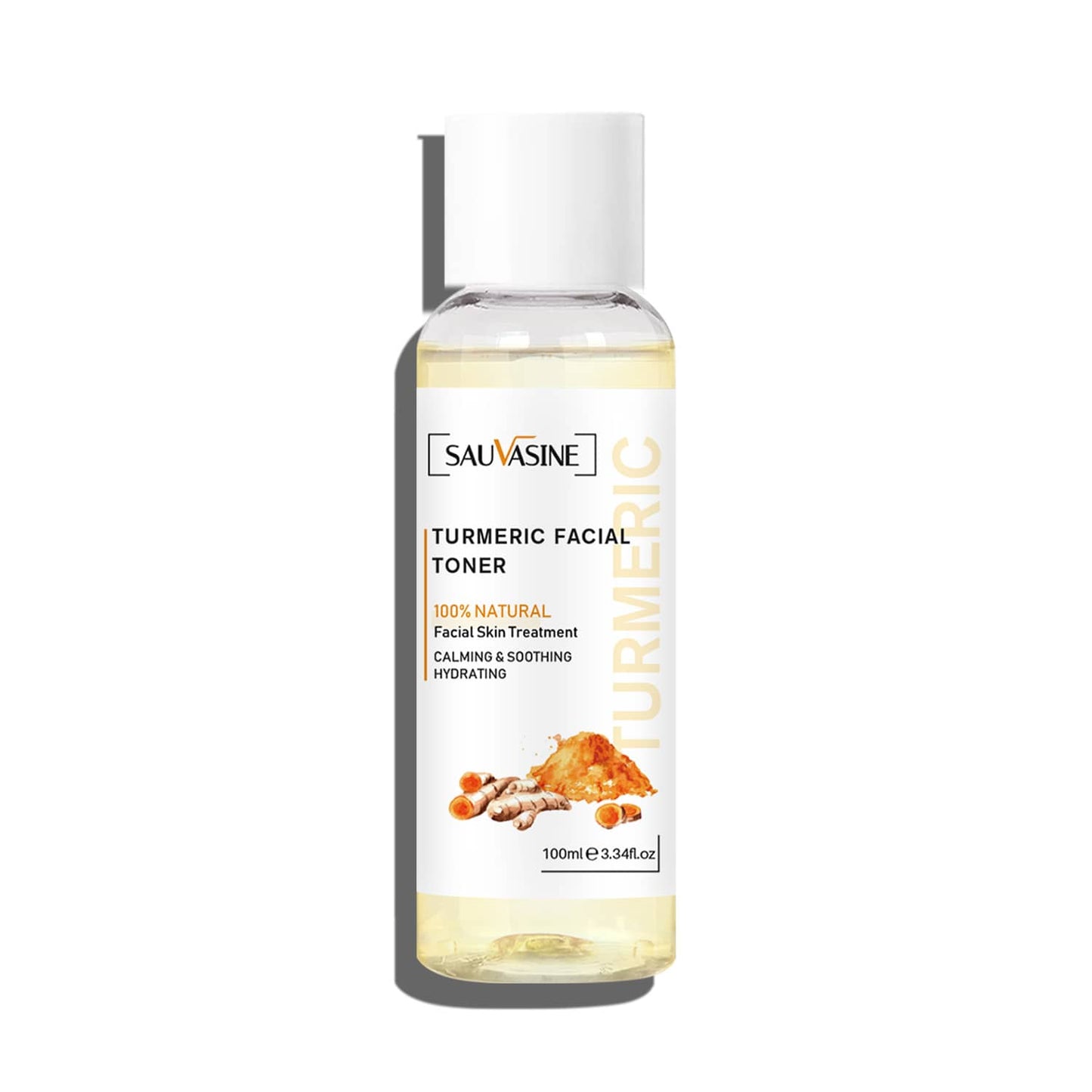 Britains Beauty Turmeric Facial Toner - 100% Natural Skin Treatment, Calming & Soothing Hydration, Reduces Acne, Pore Tightening, Dark Spot Reduction, 100ml