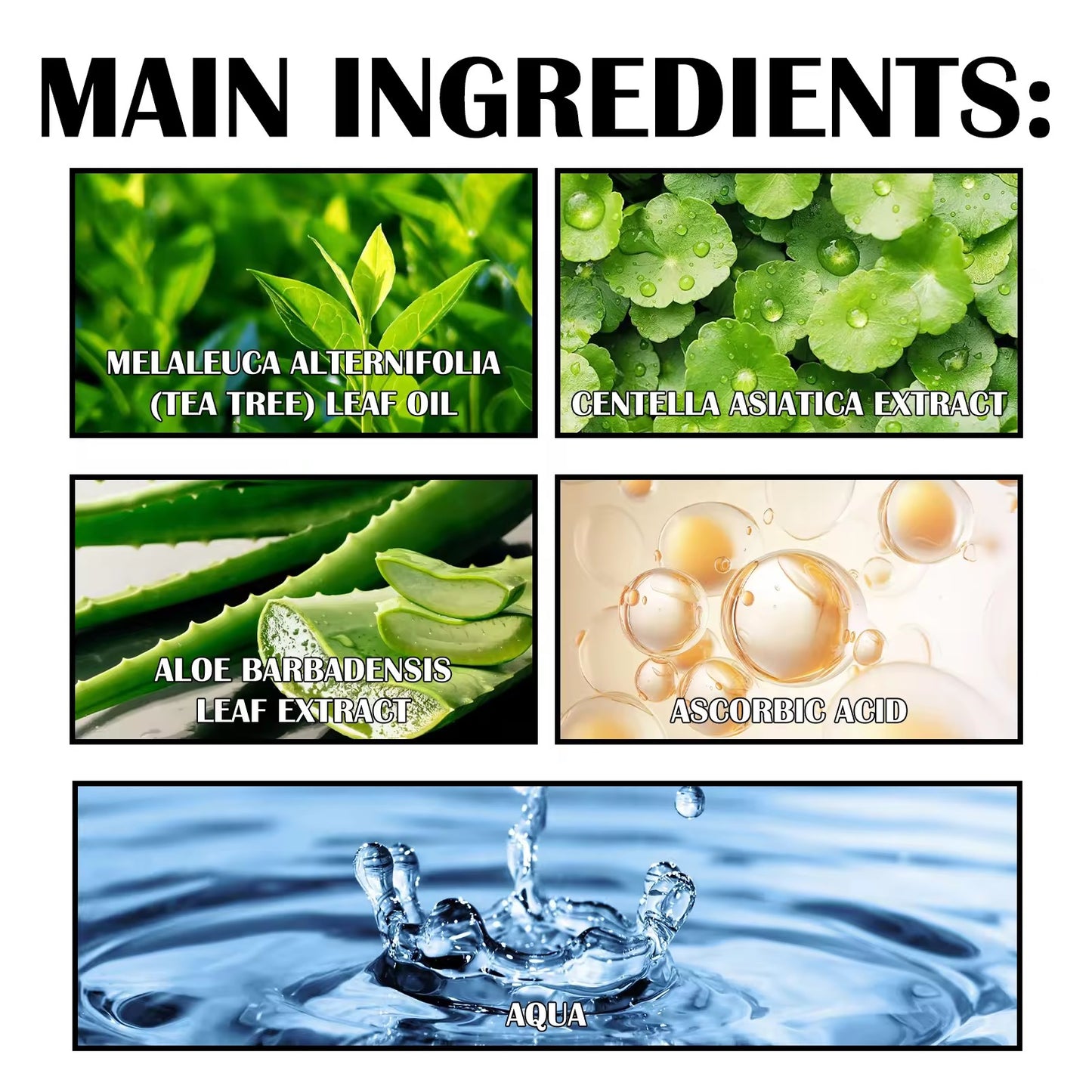 Tea Trees Cleanser with Tea Tree Oil & Centella Asiatica - Deep Pore Cleansing and Acne Treatment - 100g / 3.53 oz