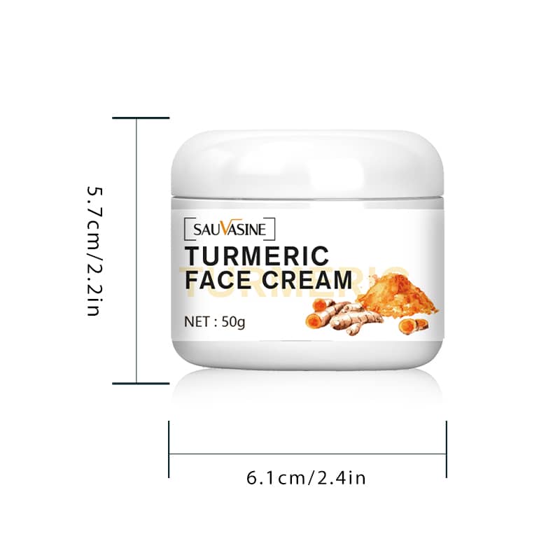 Britains Beauty Turmeric Face Cream – Britains Beauty Whitening Cream for Anti-Aging, Moisturizing, Skin Brightening, Acne Marks Repair – 50g Natural Herbal Formula